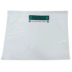 E.Pack La Couronne - 100 Pochettes porte-documents 320X2500 - cristal 50 gr - Adhésif
