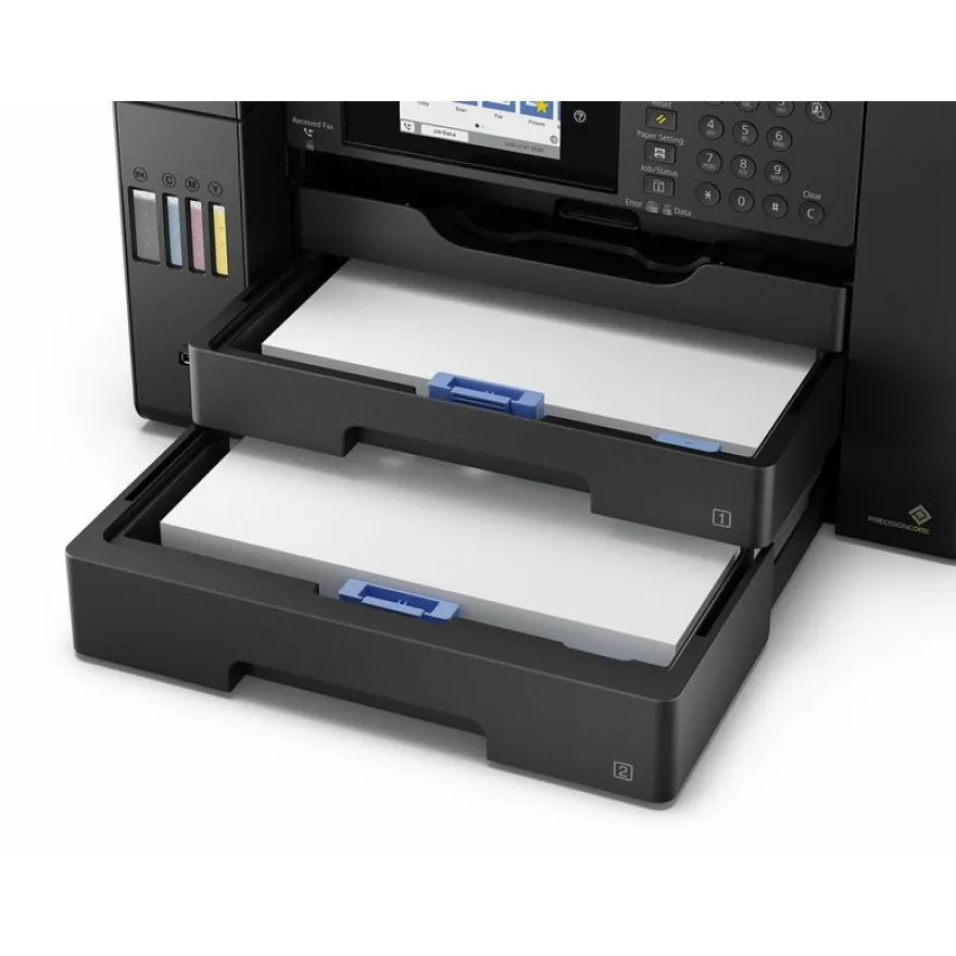 Epson EcoTank ET-16605 - Imprimante multifonction jet d'encre couleur A3 - USB, LAN, hôte USB, Wi-Fi - noir