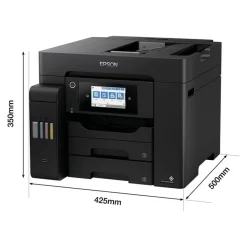 Epson EcoTank ET-5805 - Imprimante multifonction jet d'encre couleur A4 - USB, LAN, Wi-Fi(ac) - noir