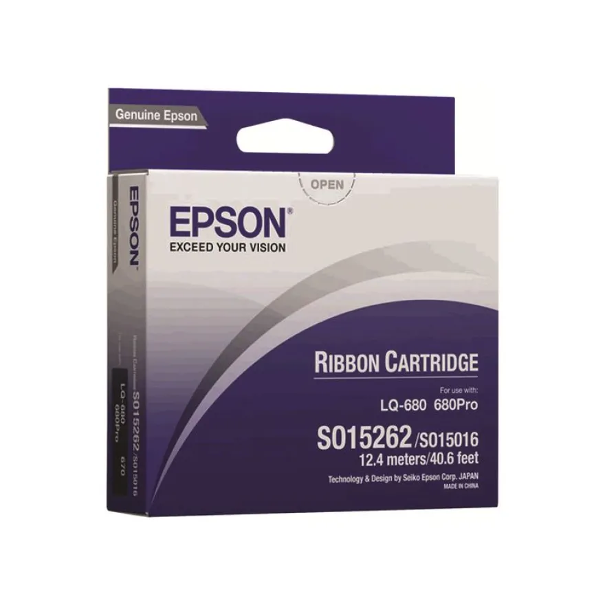 Epson S015262 - noir - ruban d'impression original