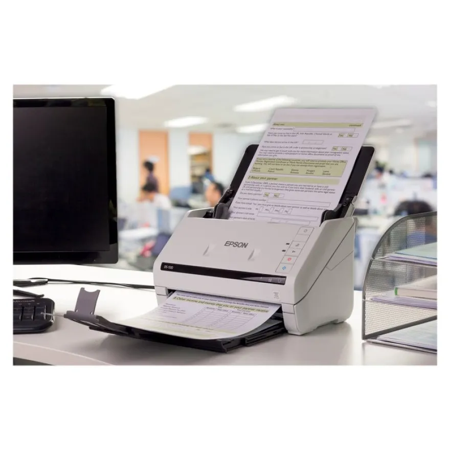Epson WorkForce DS-530II - Scanner de documents A4 -600 dpi x 600 dpi - USB 3.0