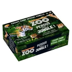 Escape Game - Une saison au zoo, perdus dans la jungle! - jeu de devinettes, jeu de puzzle, jeu de logique