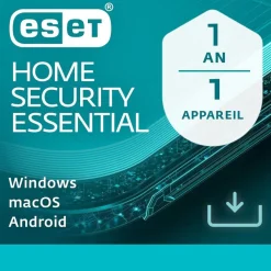 ESET HOME Security Essential - Licence d'abonnement - 1 an - 1 appareil - Win, Mac, Android, iOS