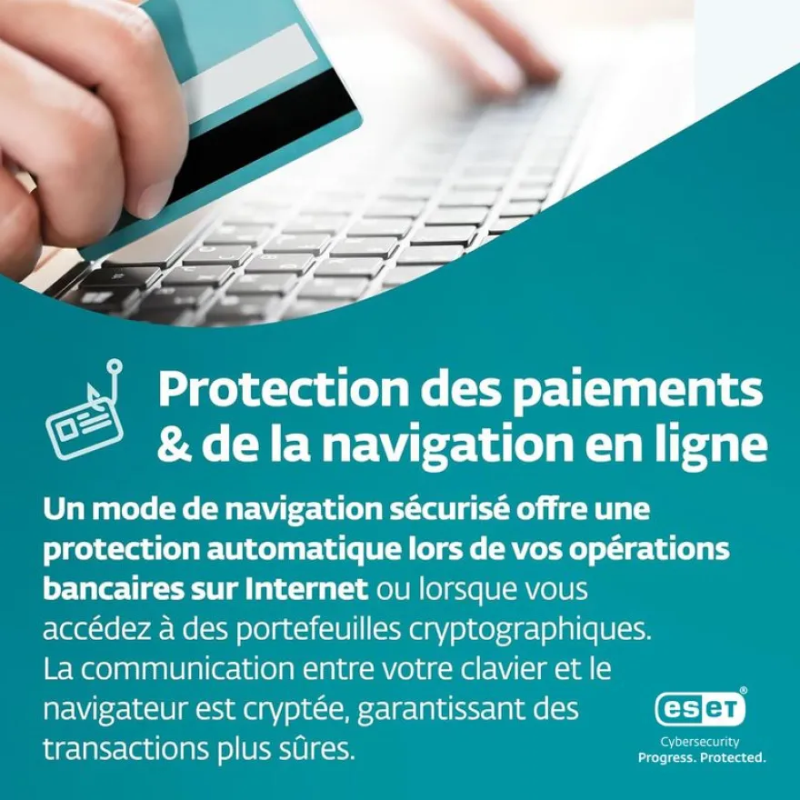 ESET HOME Security Essential - Licence d'abonnement - 2 ans - 2 appareils - Win, Mac, Android, iOS