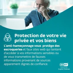 ESET NOD32 Antivirus - Licence d'abonnement - 2 ans - 1 PC - Win