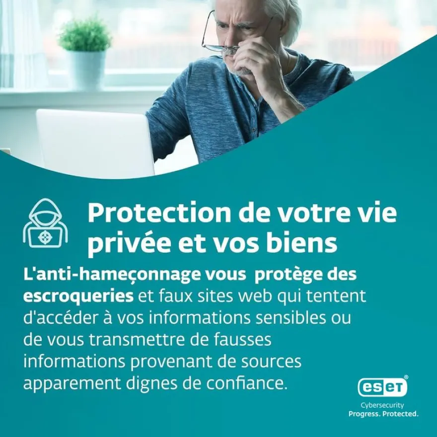 ESET NOD32 Antivirus - Licence d'abonnement - 1 an - 2 PC - Win