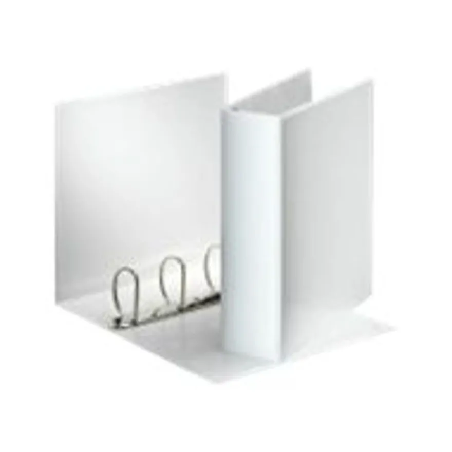 Esselte - Classeur à anneaux personnalisable - Dos 60 mm - A4 - pour 500 feuilles - blanc