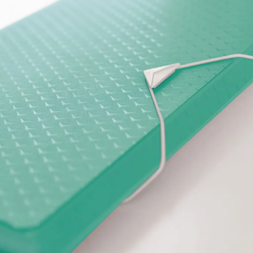 Esselte Colour'Breeze - Classeur ménager (valisette trieur) - 6 compartiments - vert