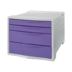 Esselte Colour'Breeze - Module de classement 5 tiroirs - lavande
