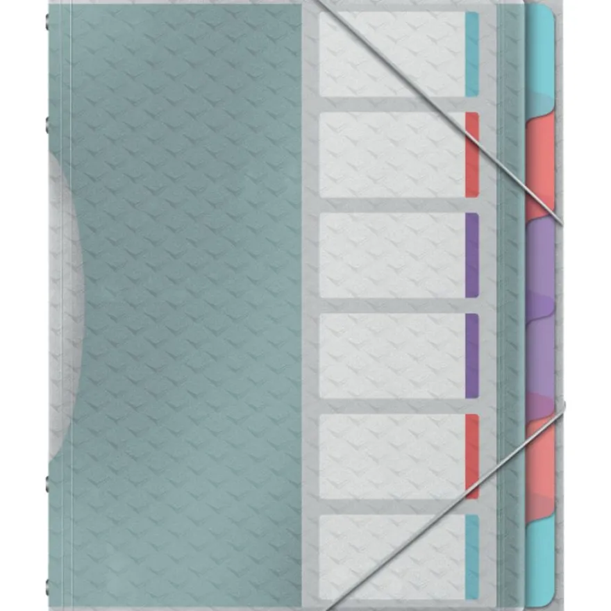 Esselte Colour'Breeze - Trieur - PP - 6 positions - multicolore