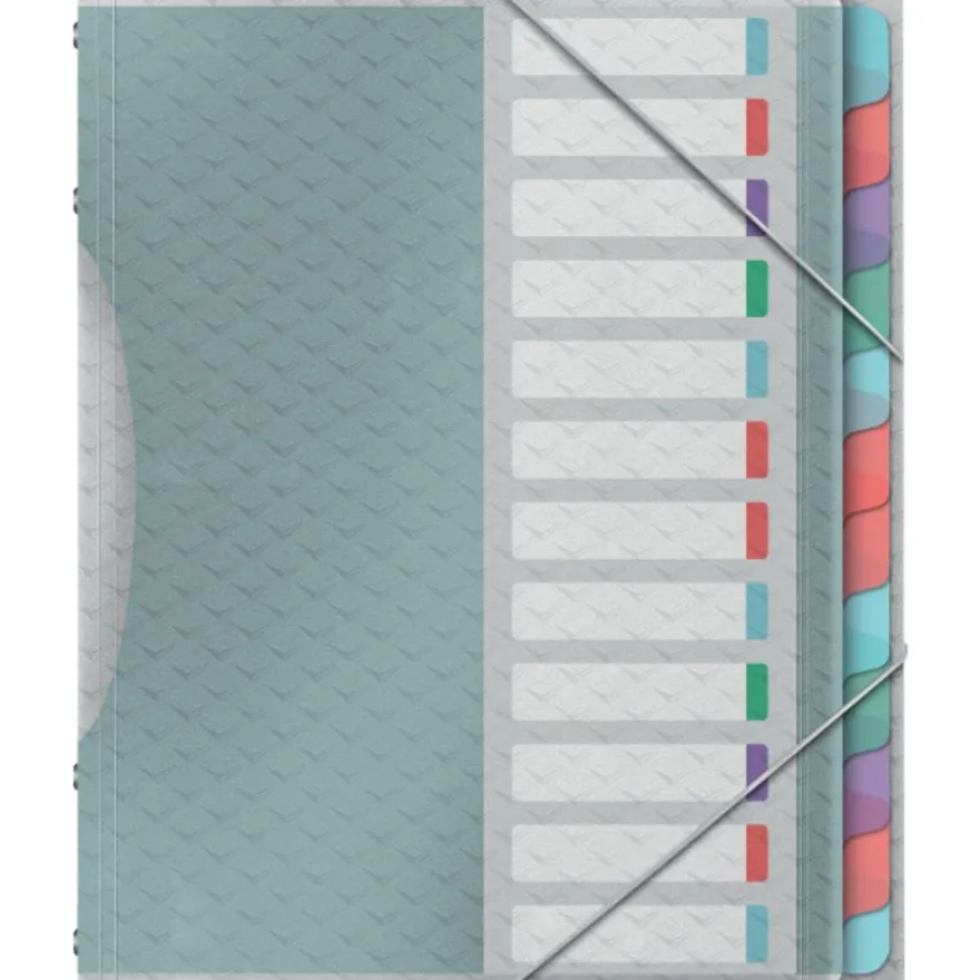 Esselte Colour'Breeze - Trieur - PP - 12 positions - multicolore