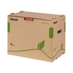 Esselte Eco - Conteneur pour 5 classeurs à levier - marron 100% recyclé