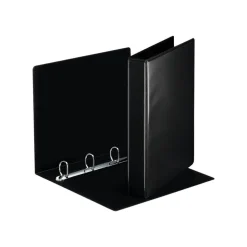 Esselte ESSENTIALS - Classeur à anneaux personnalisable - Dos 51 mm - A4 - pour 280 feuilles - noir