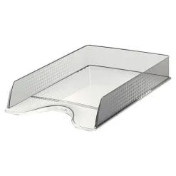 Esselte Fusion - Corbeille à courrier cristal