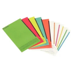 Esselte Orgarex - 10 Étiquettes pour dossiers suspendus armoires - coloris assortis