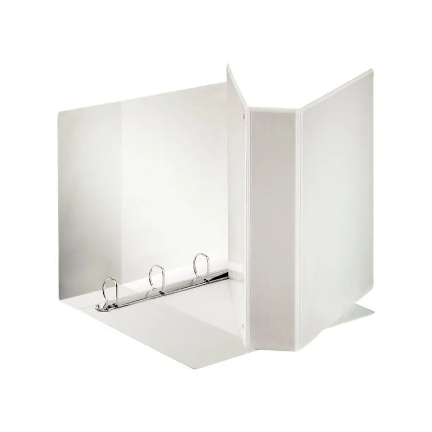 Esselte Panorama - Classeur à anneaux personnalisable - Dos 98 mm - A4 Maxi - pour 600 feuilles - blanc