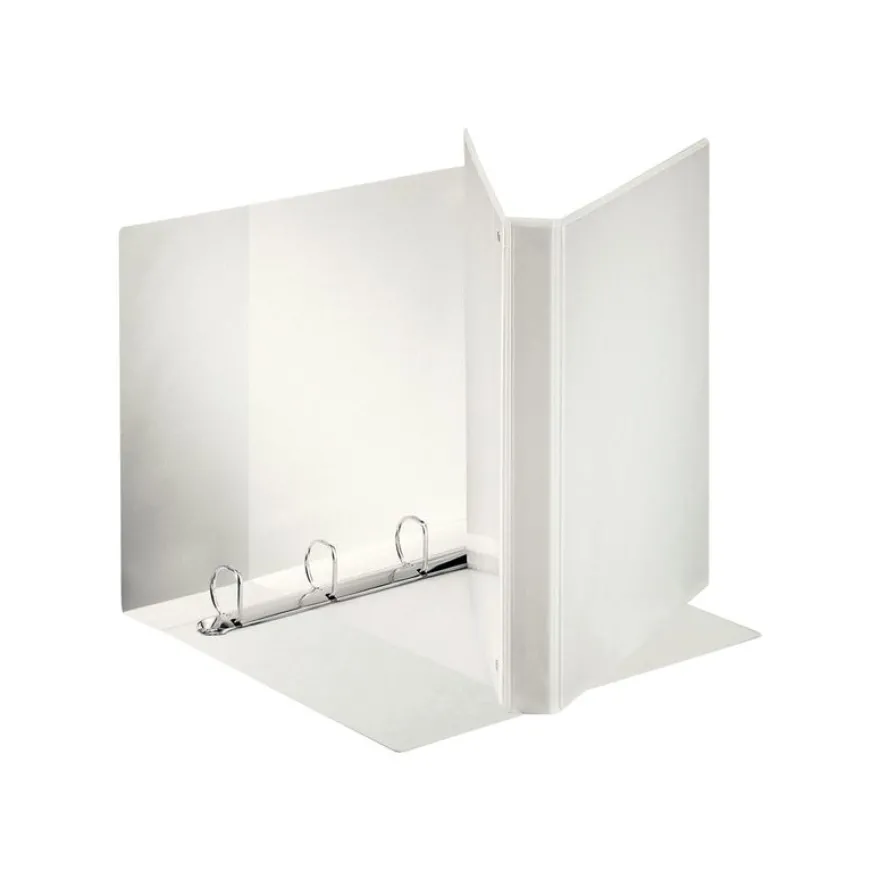 Esselte Panorama - Classeur à anneaux personnalisable - Dos 37 mm - A4 Maxi - pour 200 feuilles - blanc