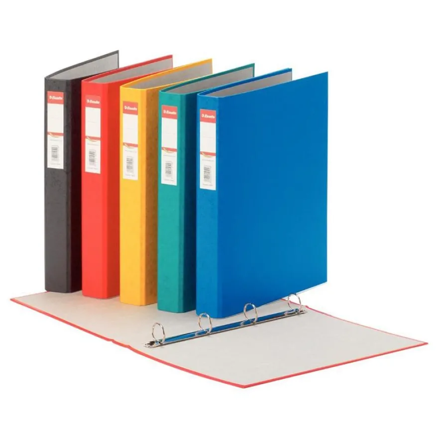 Esselte Rainbow - Classeur à anneaux - Dos 40 mm - A4 - pour 190 feuilles - disponible dans différentes couleurs