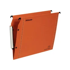 Esselte VisioPlus - 10 Dossiers suspendus pour armoires - orange - fond V