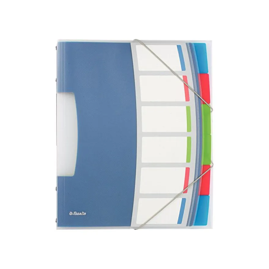 Esselte Vivida - Trieur polypro 6 positions - multicolore