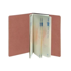 Etui Elise pour passeport - 9,5 x 13,5 cm - Terracotta Oiseaux - Exacompta
