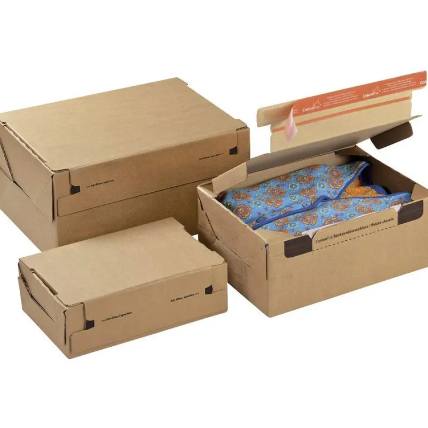 Etui postal d'expedition - 33,6 cm x 24,2 cm x 14 cm - kraft - ColomPac®