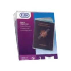 Etui pour passeport Oxford - 2 volets - PVC 20/100e - incolore