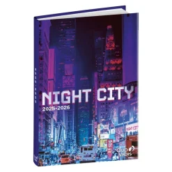 EUROTEXTAGENDA ML Cities - Night - 12x17 cm - Journalier - 12 mois de août à juillet - Quo Vadis