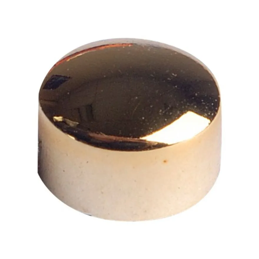 Exacompta - 8 Aimants - 0,9 cm de diamètre - or