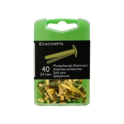 Exacompta - 40 Attaches parisiennes - 24 mm - or