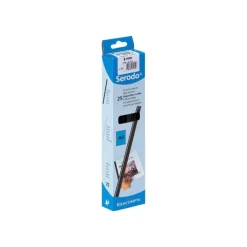 Exacompta - 25 baguettes à relier - 9 mm - jusqu'à 90 feuilles - noir