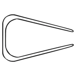 Exacompta - 25 baguettes à relier - 9 mm - jusqu'à 90 feuilles - noir