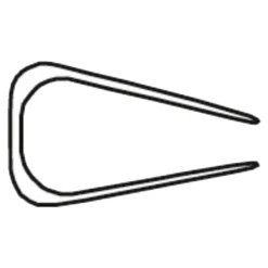 Exacompta - 25 baguettes à relier - 6 mm - jusqu'à 60 feuilles - noir