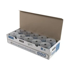 Exacompta - 10 Bobines caisses Safecontact - papier thermique simple couche 80 x 80 mm - 76 m