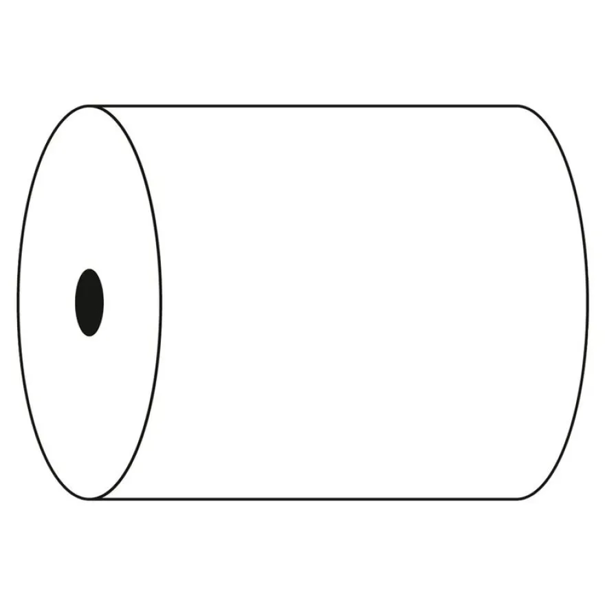 Exacompta - 10 Bobines chimiques - rouleaux caisses - 76 x 70 x 12 mm - 2 plis autocopiant