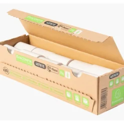 Exacompta - 20 Bobines thermiques - rouleaux TPE - 57 x 40 x 12 mm - 18m - sans mandrin ni film plastique