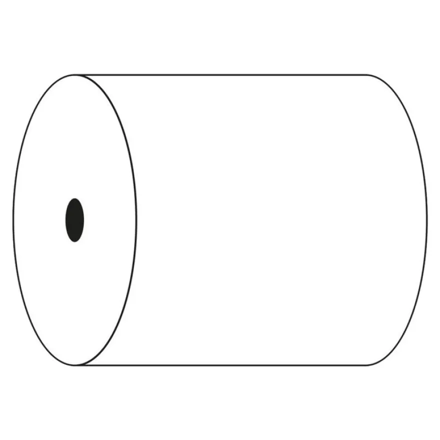 Exacompta - 10 Bobines thermiques - rouleaux caisses - 80 x 72 mm - sans Bisphénol A - 76 m
