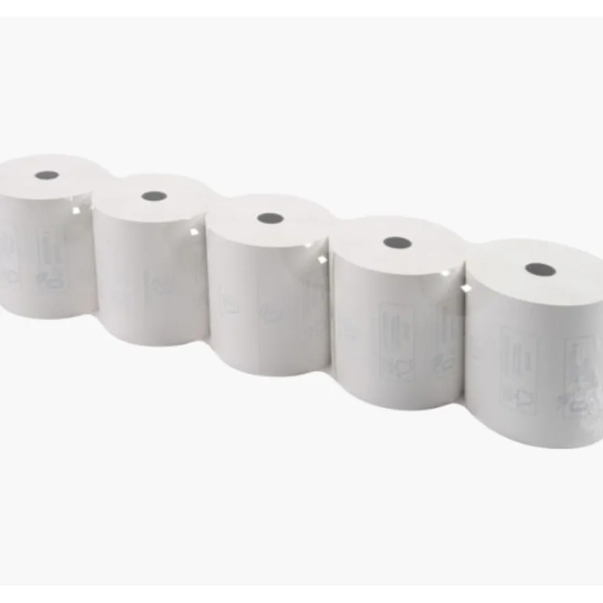 Exacompta - 10 Bobines thermique - rouleau caisse - 80 x 72 x 12 mm - 1 pli - sans phénol - 76 m