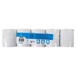 Exacompta - 5 Bobines thermiques - rouleaux caisses - 80 x 70 x 12 mm - sans Bisphénol A