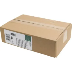 Exacompta - 10 Bobines Ticket Carte Bancaire 57x37mm - 18m - Thermique 55g/m² Sans Phénol - Blanc - Nouveauté