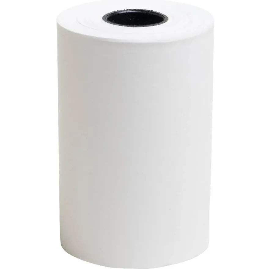 Exacompta - 10 Bobines Ticket Carte Bancaire 57x37mm - 18m - Thermique 55g/m² Sans Phénol - Blanc - Nouveauté