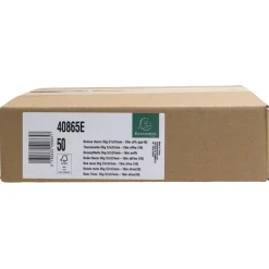 Exacompta - 10 Bobines Ticket Carte Bancaire 57x37mm - 18m - Thermique 55g/m² Sans Phénol - Blanc - Nouveauté