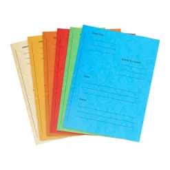 Exacompta - 25 Chemises de plaidoirie - 265 gr - couleurs assorties