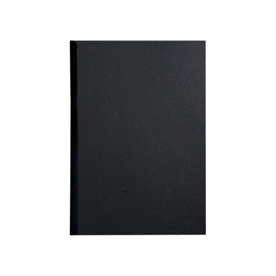 Exacompta - 100 couvertures à reliure A4 (21 x 29,7 cm) - 270 g/m² - noir