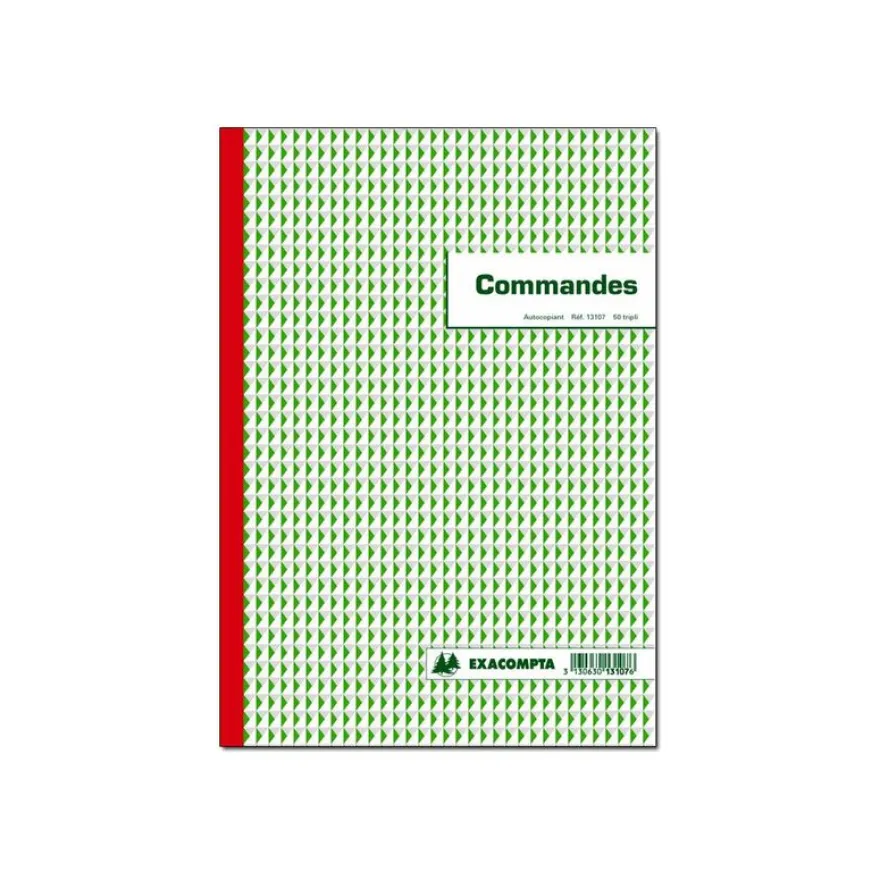 Exacompta - 5 Manifolds Carnets de commandes - 50 tripli - A4