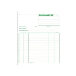 Exacompta - 5 Manifolds Carnets de commandes - 50 tripli - 21 x 18 cm