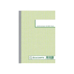 Exacompta - 10 Manifolds quadrillés 5x5 - 50 dupli - A5
