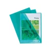 Exacompta - 10 Pochettes coin lisses - A4 - 13/100 - vert translucide