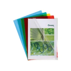Exacompta - 100 Pochettes coin - A4 - 13/100 - couleurs assorties