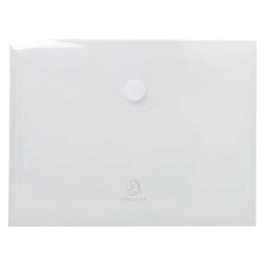 Exacompta - 5 Pochettes enveloppes à scratch - A5 - pour 90 feuilles - couleurs assorties
